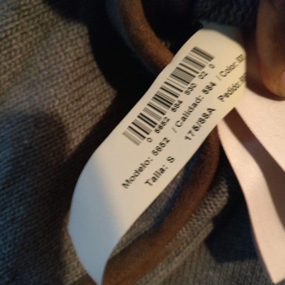 Massimo Dutti Gray WOOL+CASHMERE+ANGORA Cape Poncho Pullover w/Measurements - Picture 11 of 14